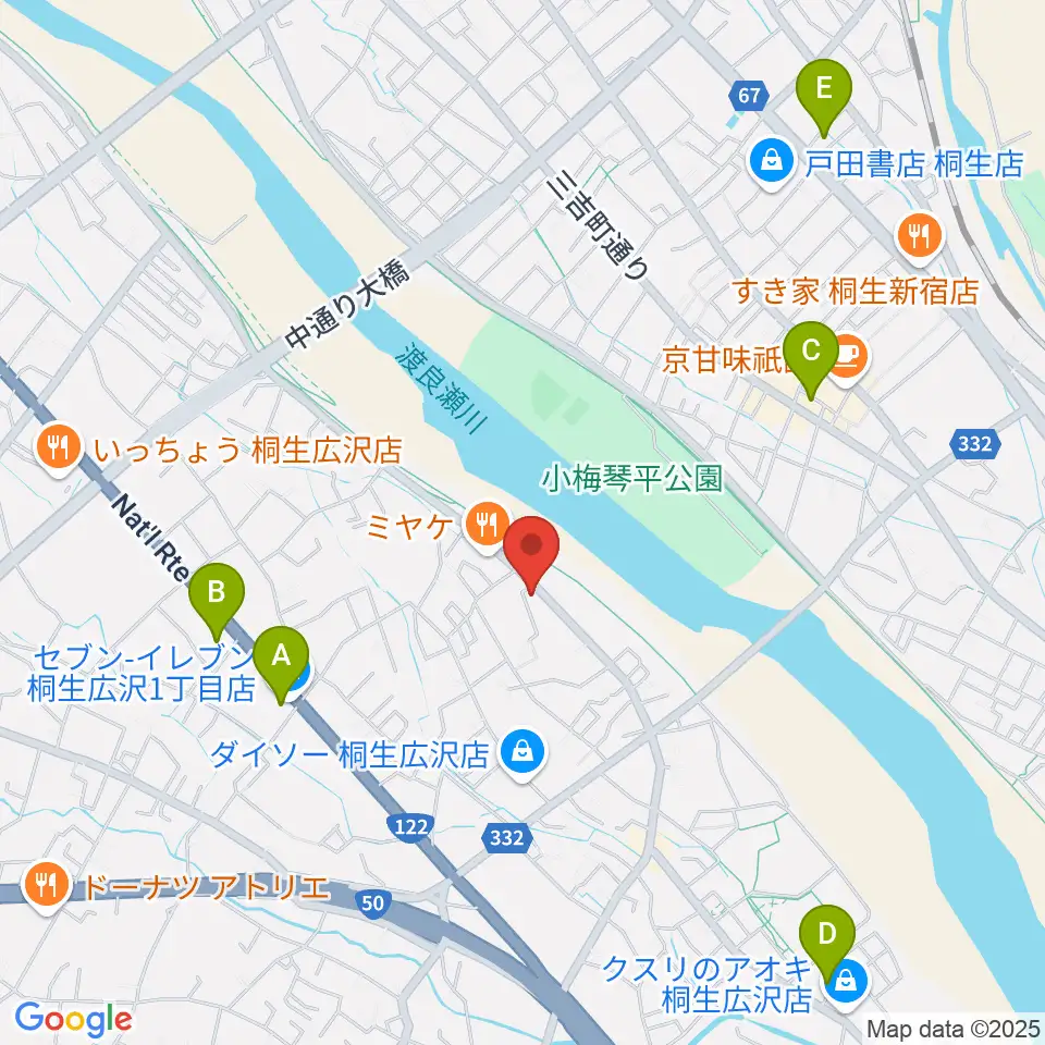 J-music ボーカル音楽教室周辺のコンビニエンスストア一覧地図