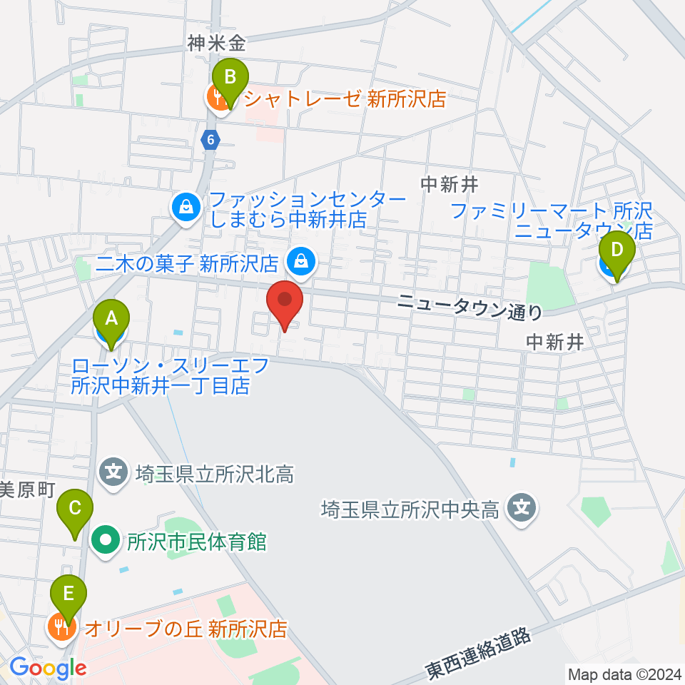 市川みどり音楽教室周辺のコンビニエンスストア一覧地図