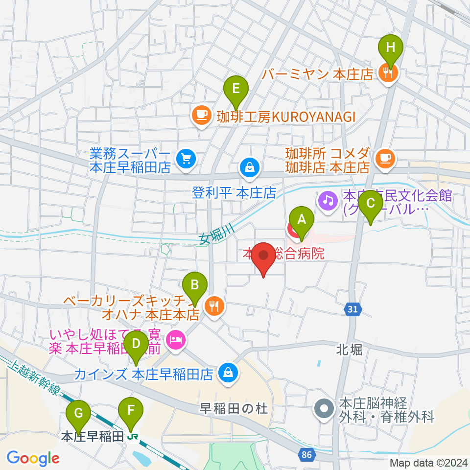 南音楽院周辺のコンビニエンスストア一覧地図