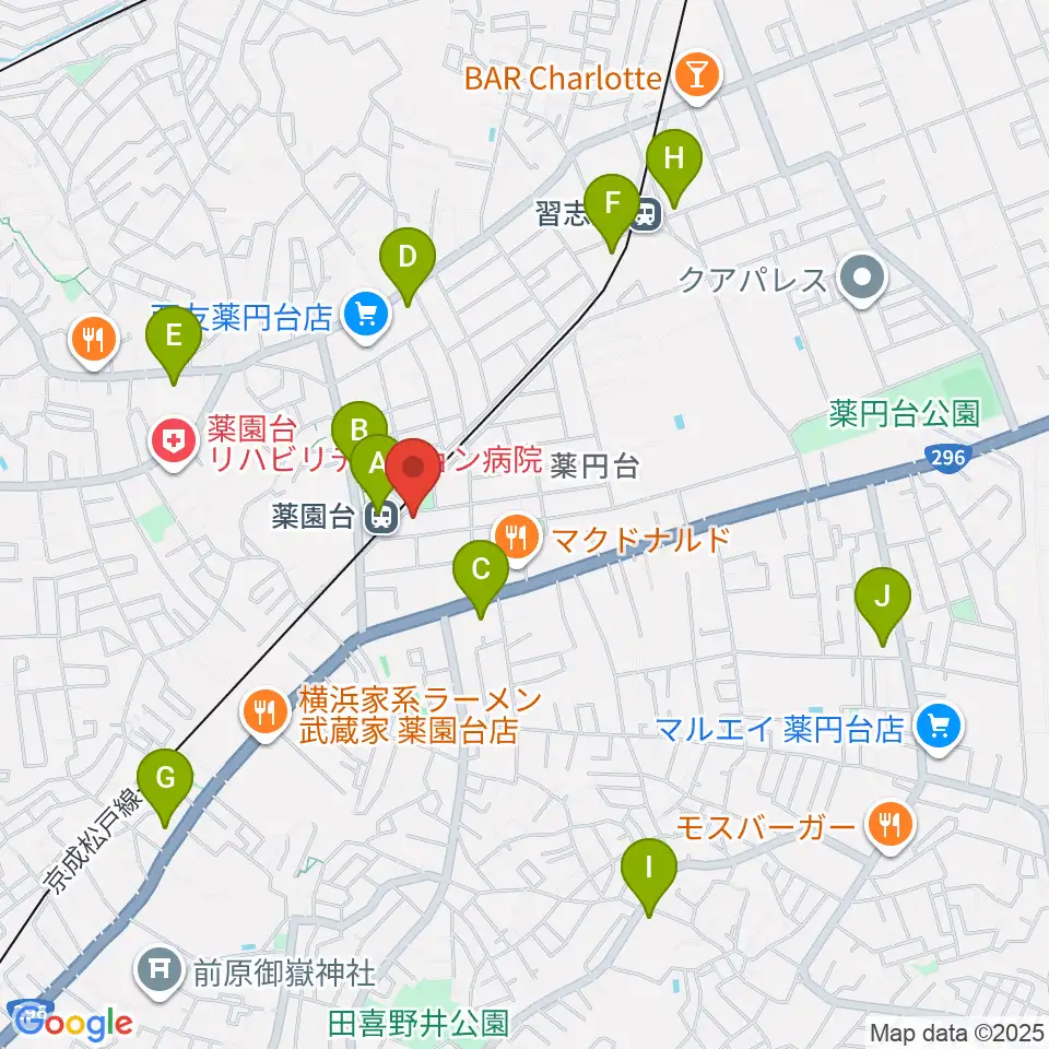 西村音楽アカデミー周辺のコンビニエンスストア一覧地図