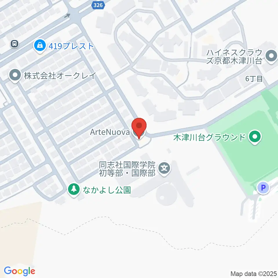 アルテノーヴァ周辺のコンビニエンスストア一覧地図