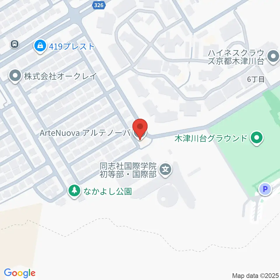 アルテノーヴァ周辺のコンビニエンスストア一覧地図