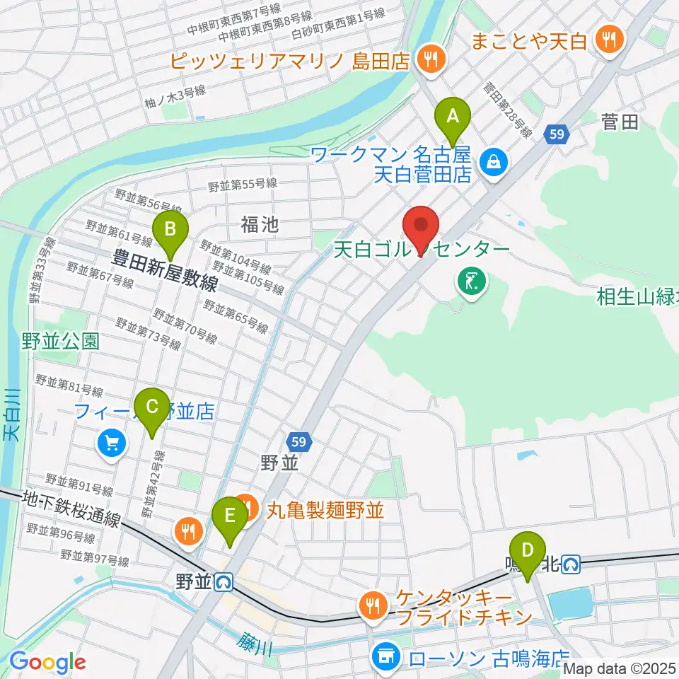 ミュージック・ドルチェ音楽教室周辺のコンビニエンスストア一覧地図