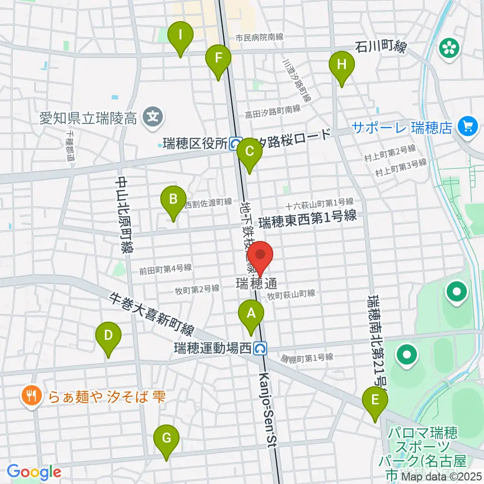 コンピュータミュージックスクールリカレンス周辺のコンビニエンスストア一覧地図