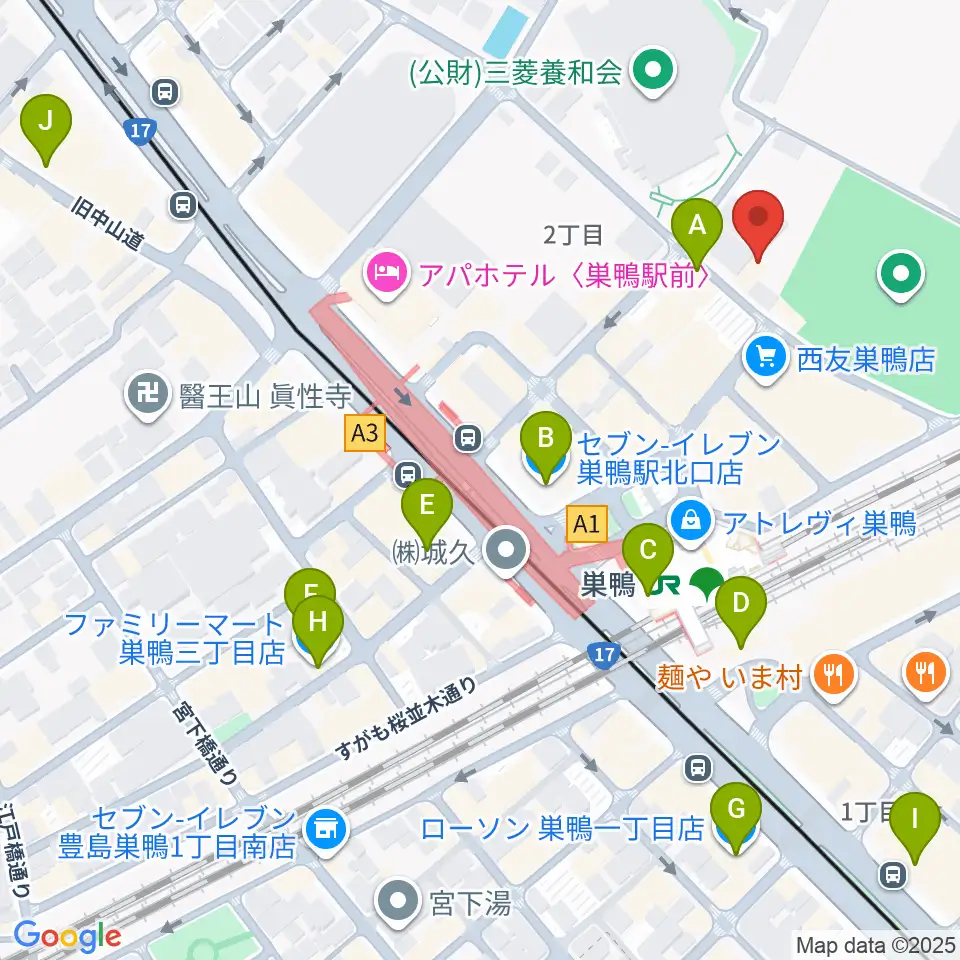 ミクロコスモスミュージックスクール周辺のコンビニエンスストア一覧地図