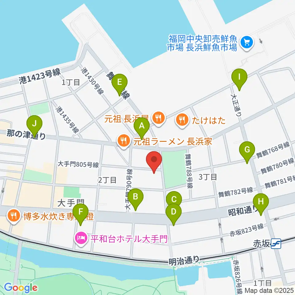 C&S学院周辺のコンビニエンスストア一覧地図