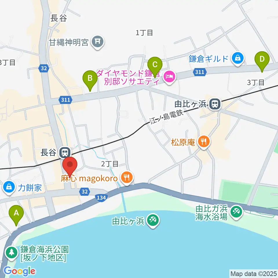 ミュージックスクール・ガウリ周辺のコンビニエンスストア一覧地図