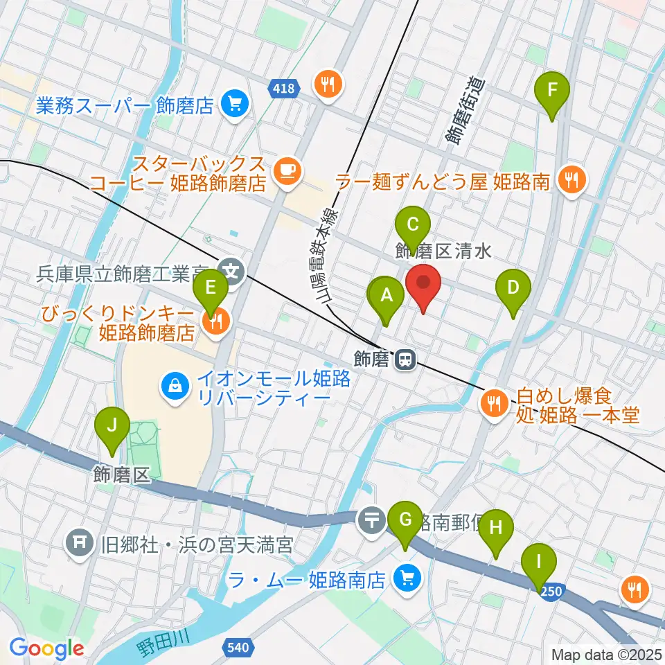 なるせ音楽教室周辺のコンビニエンスストア一覧地図