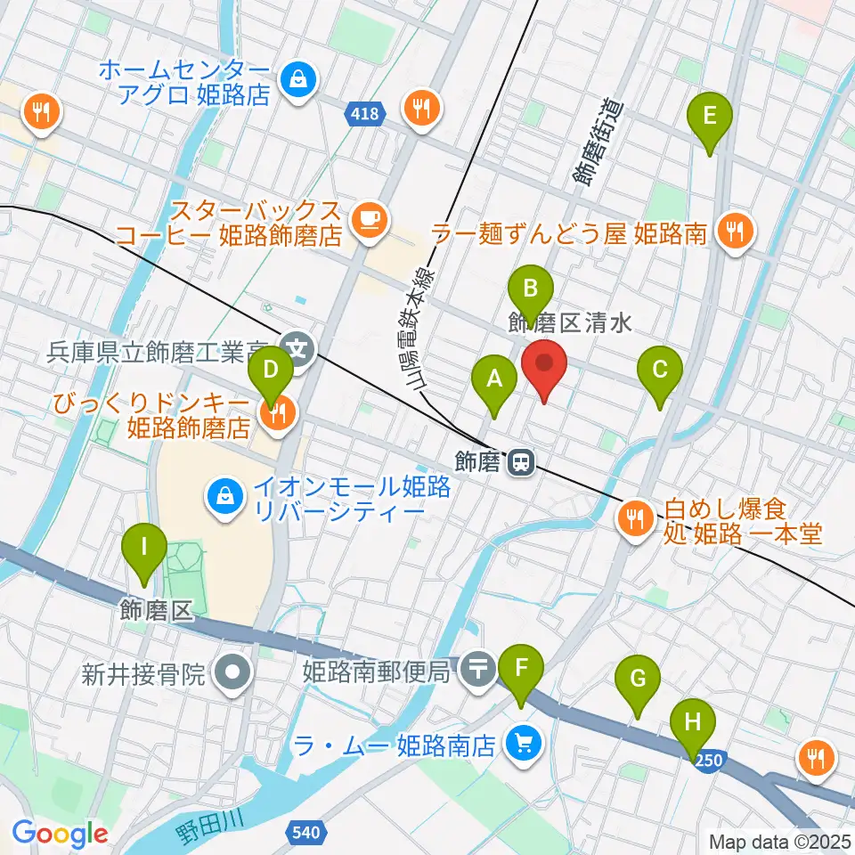 なるせ音楽教室周辺のコンビニエンスストア一覧地図