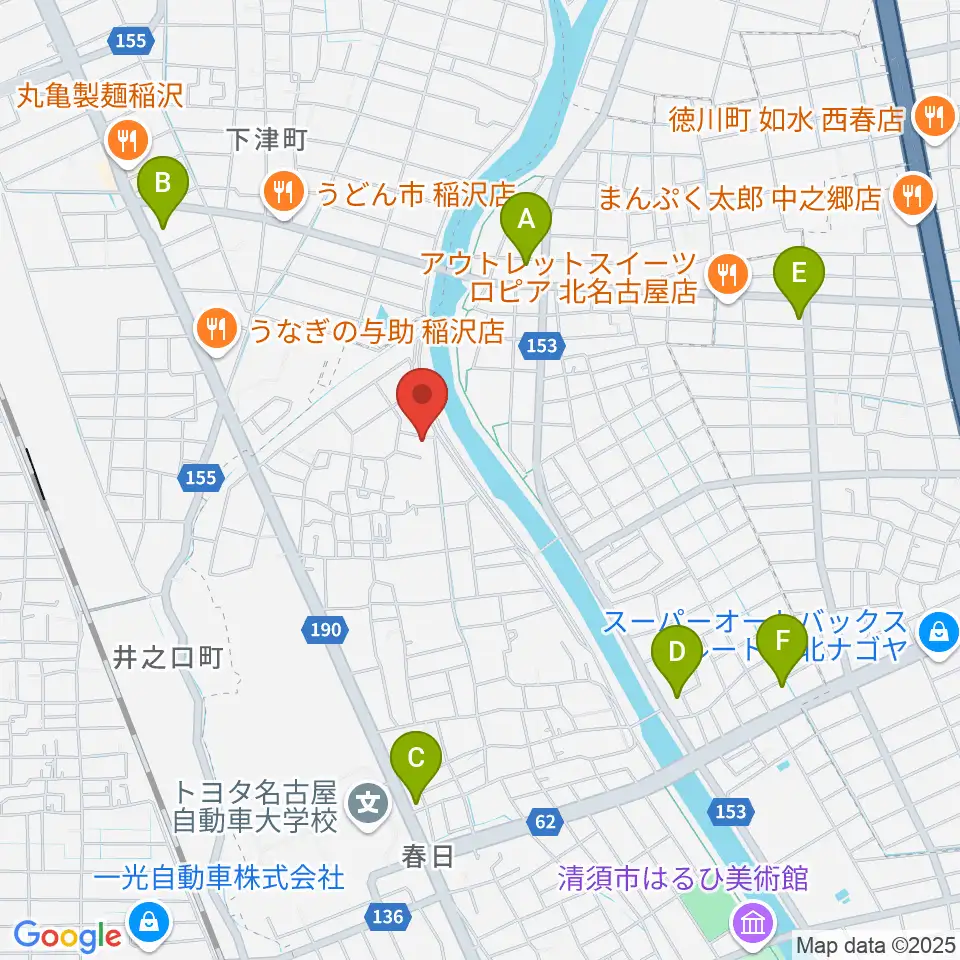 リュウケイミュージックネット周辺のコンビニエンスストア一覧地図