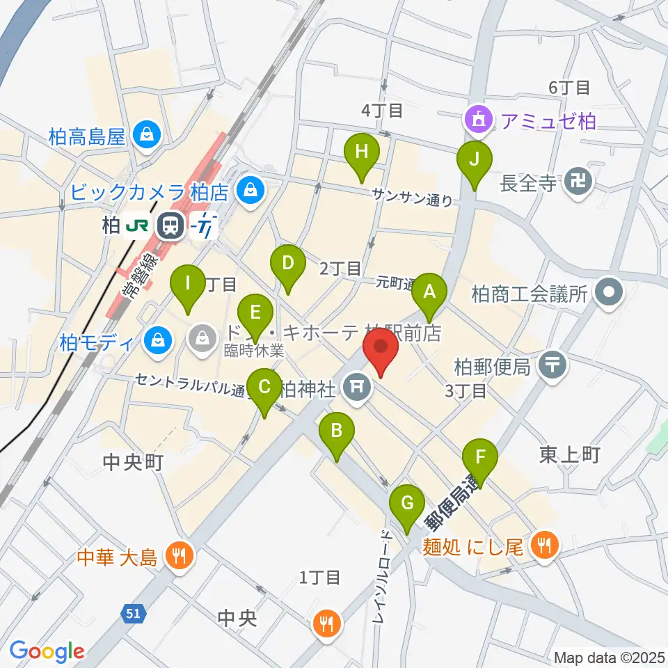 ベルカント音楽学院周辺のコンビニエンスストア一覧地図