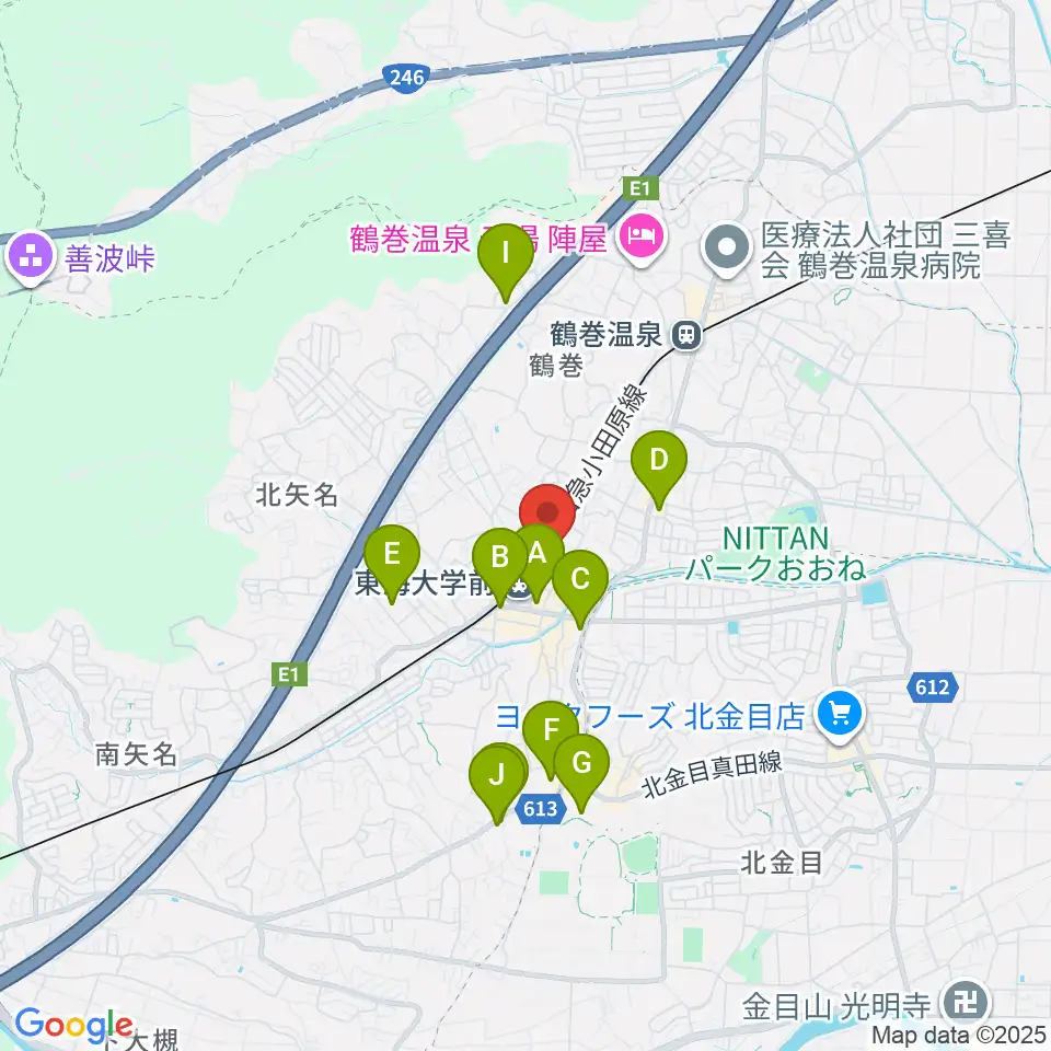 システムサウンド21音楽教室周辺のコンビニエンスストア一覧地図