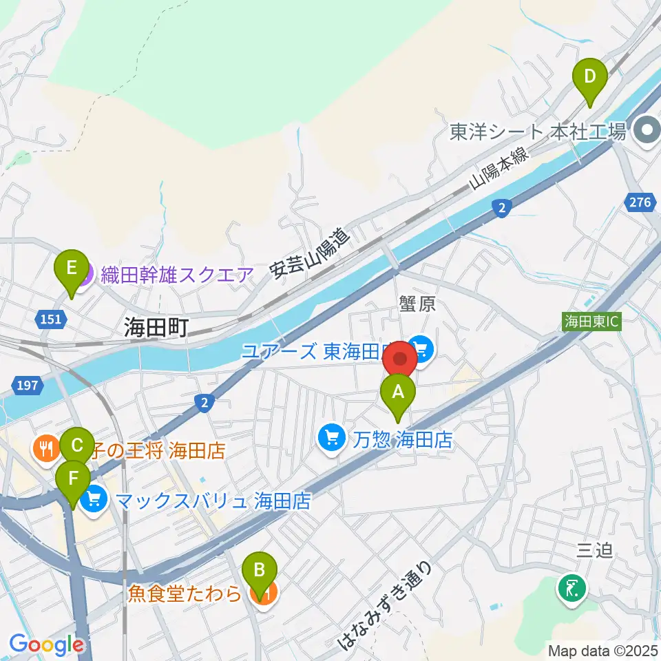 アトリエB周辺のコンビニエンスストア一覧地図