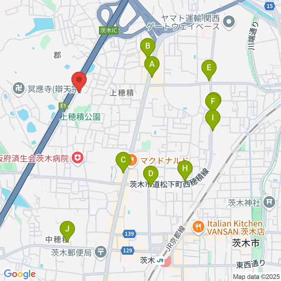 クレール音楽教室周辺のコンビニエンスストア一覧地図