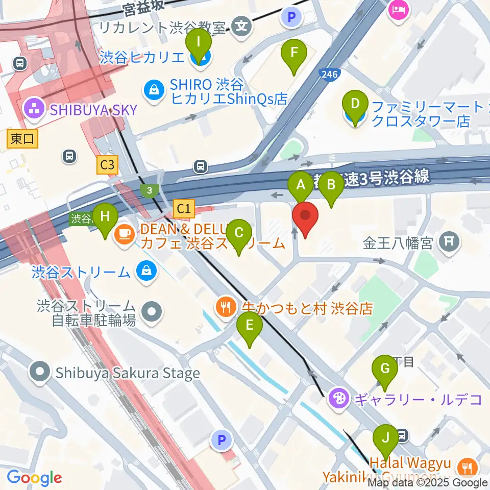 ニューベリーサウンド周辺のコンビニエンスストア一覧地図