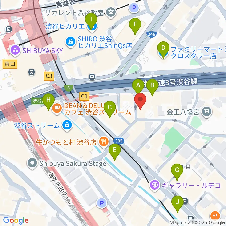 ニューベリーサウンド周辺のコンビニエンスストア一覧地図