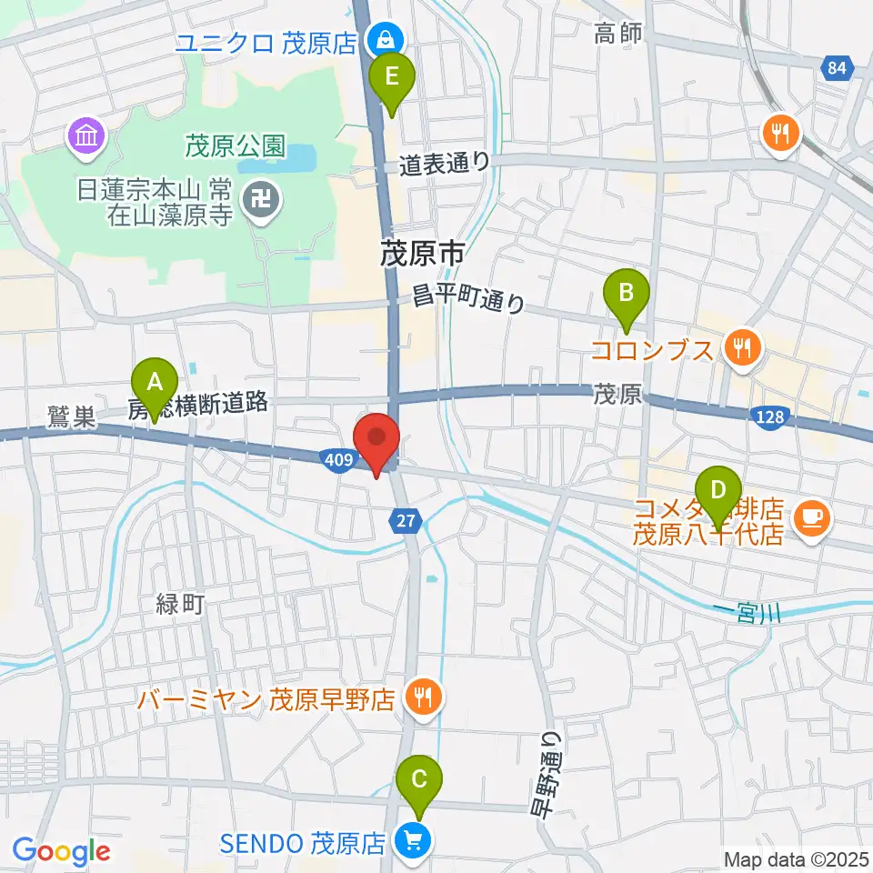 ラ・フィエスタ周辺のコンビニエンスストア一覧地図