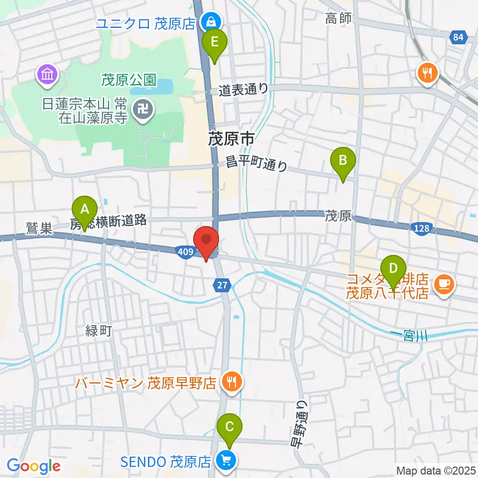 ラ・フィエスタ周辺のコンビニエンスストア一覧地図