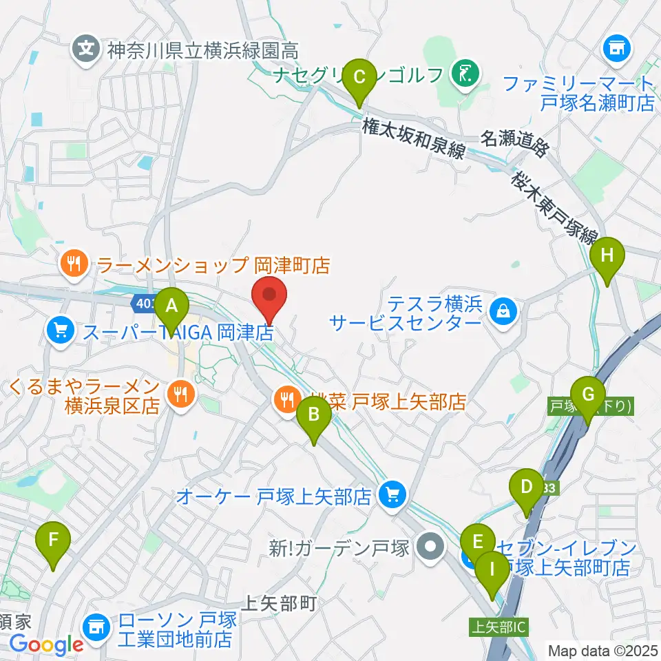オーボエ教室カンタービレ周辺のコンビニエンスストア一覧地図