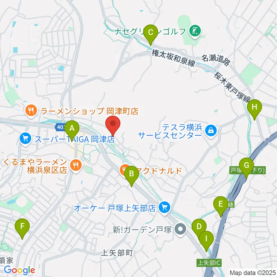 オーボエ教室カンタービレ周辺のコンビニエンスストア一覧地図