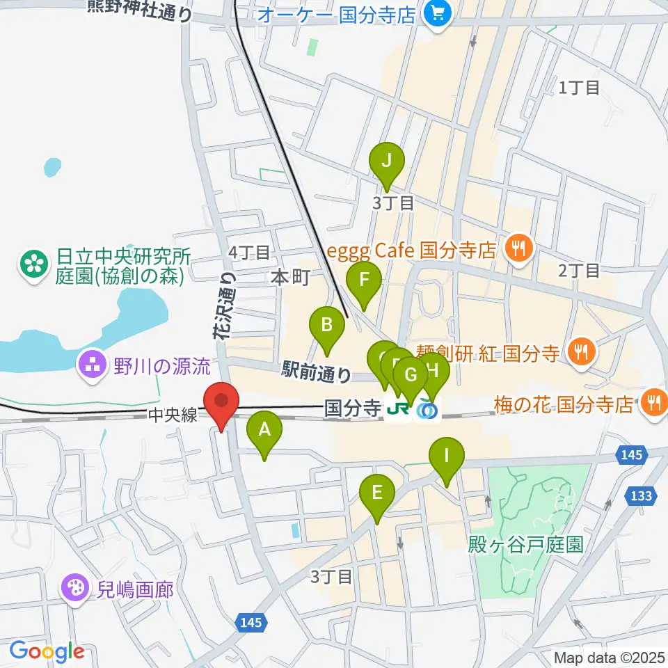 ボーカル教室Smily周辺のコンビニエンスストア一覧地図