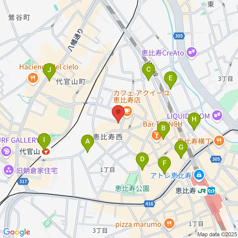 ゴーストノートレコーズ周辺のコンビニエンスストア一覧地図