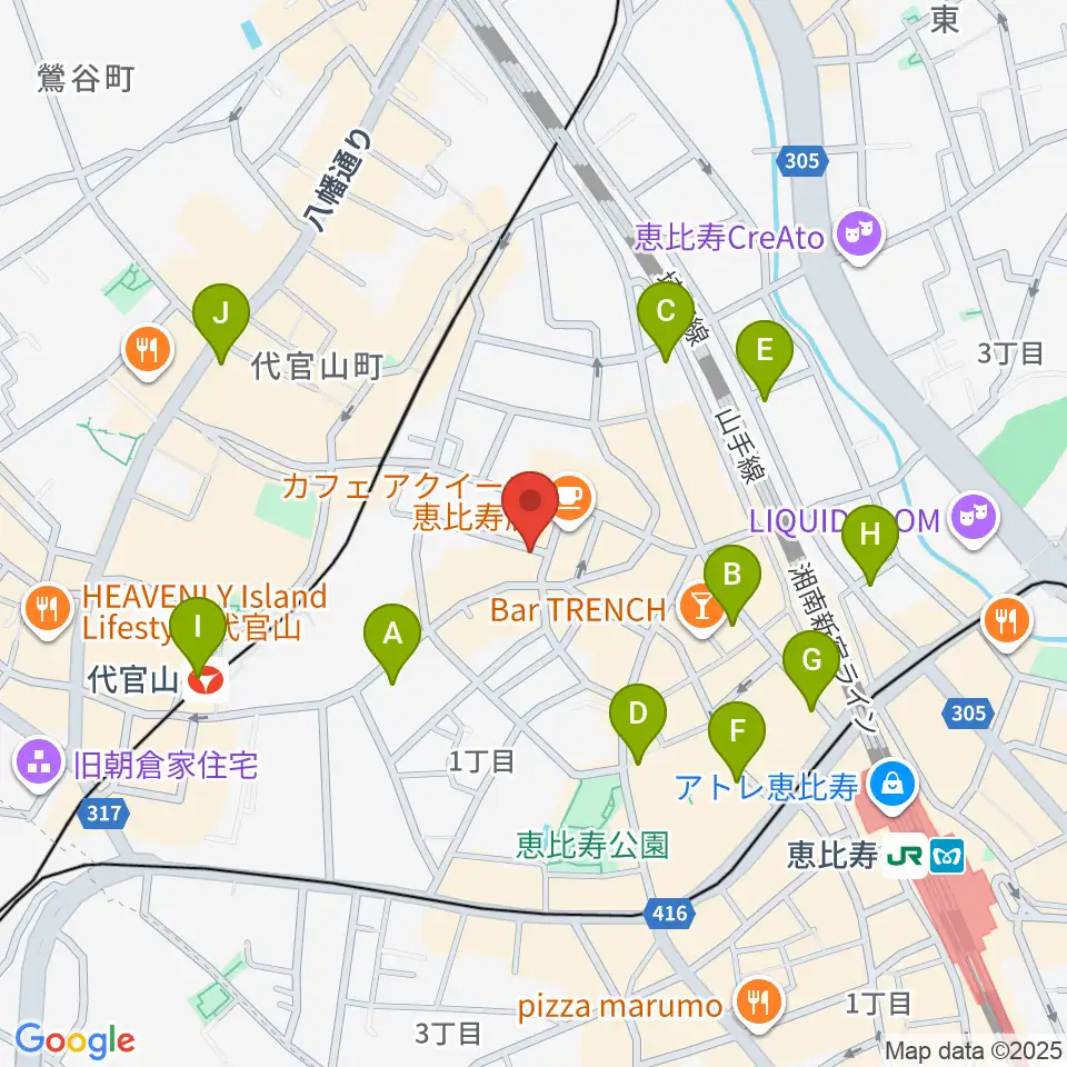 ゴーストノートレコーズ周辺のコンビニエンスストア一覧地図