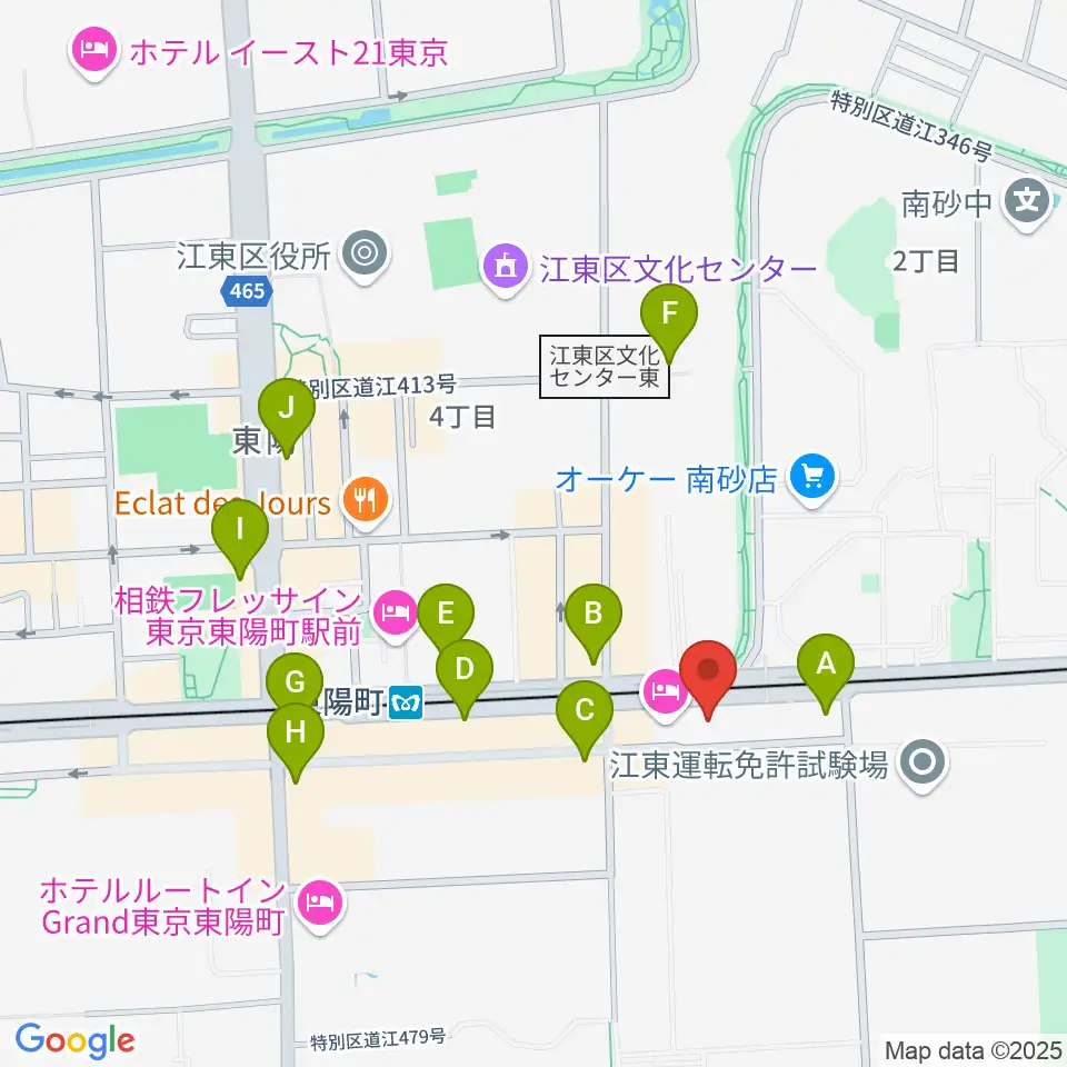 ドリームミュージック周辺のコンビニエンスストア一覧地図