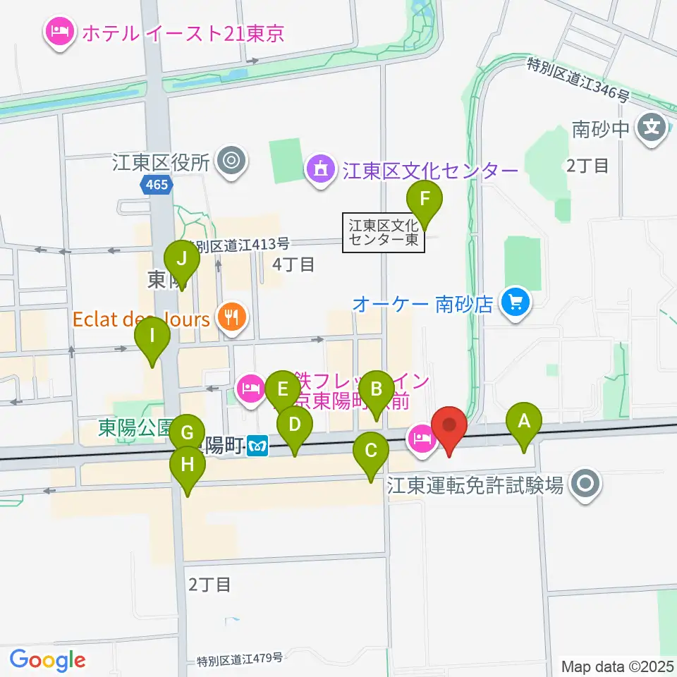 ドリームミュージック周辺のコンビニエンスストア一覧地図