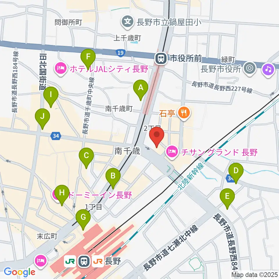 アイミュージックスクール周辺のコンビニエンスストア一覧地図