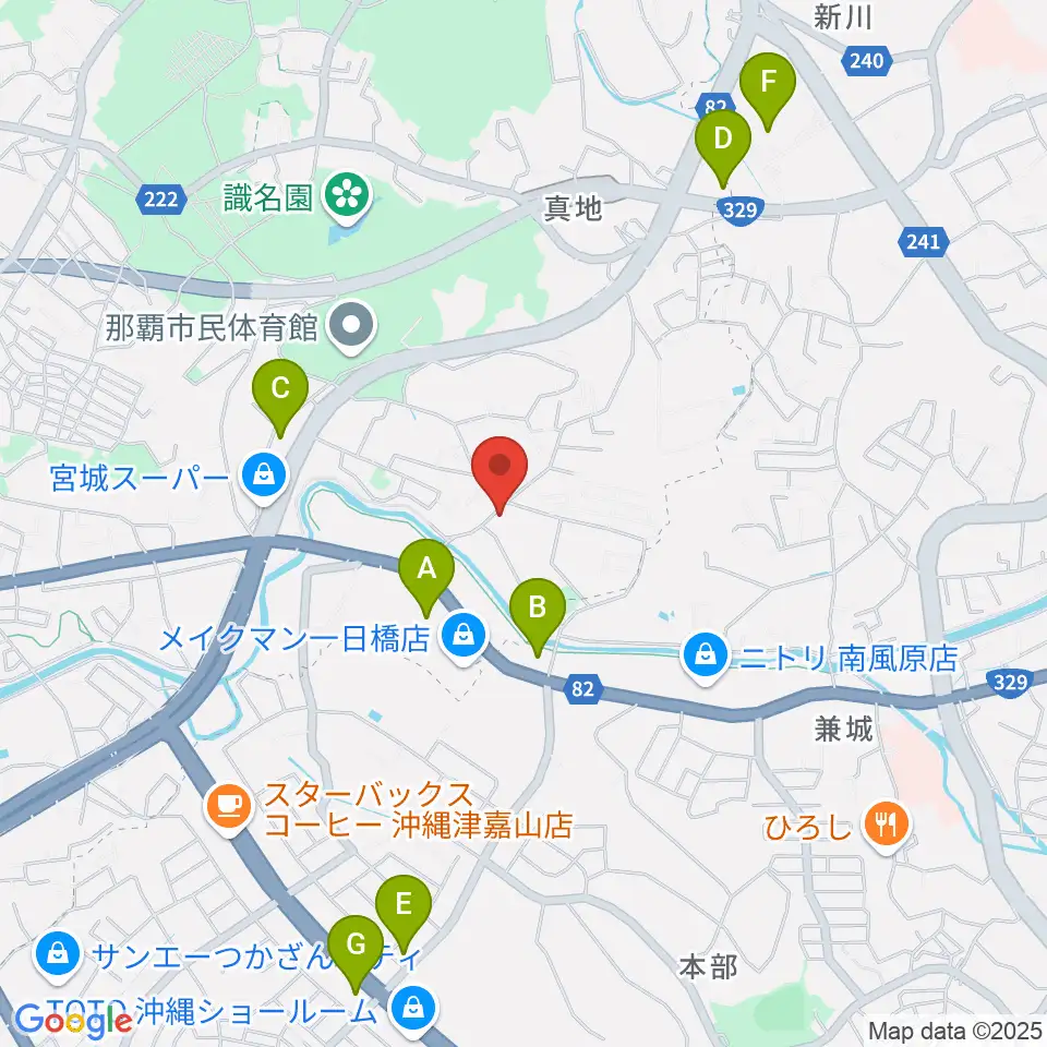 音楽教室paragon & pianoA周辺のコンビニエンスストア一覧地図