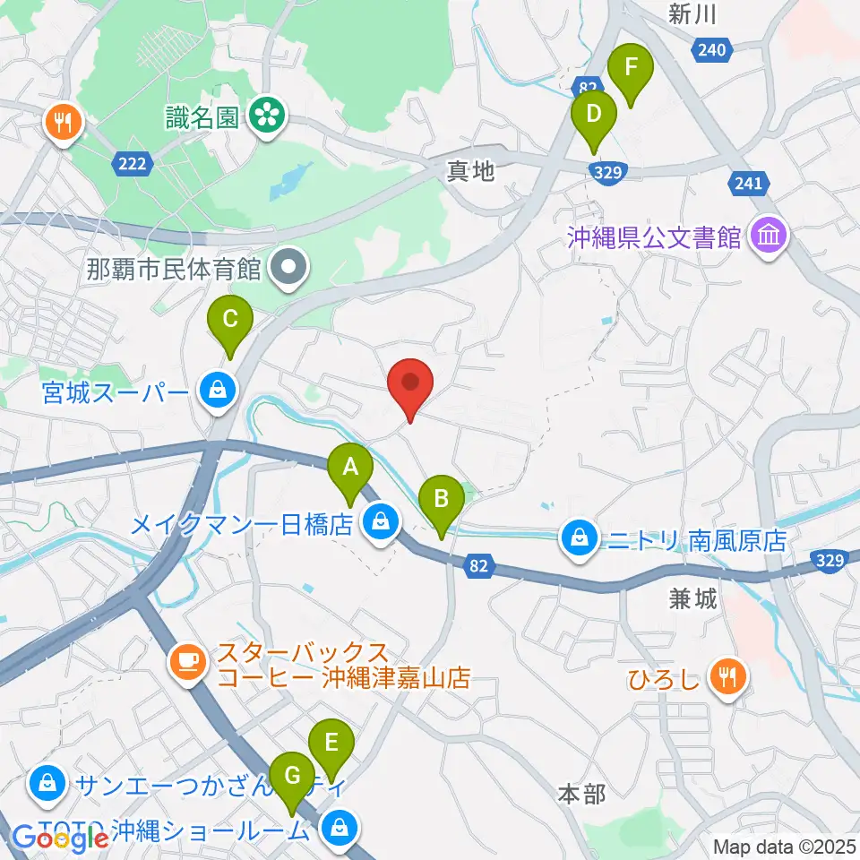 音楽教室paragon ＆ pianoA周辺のコンビニエンスストア一覧地図