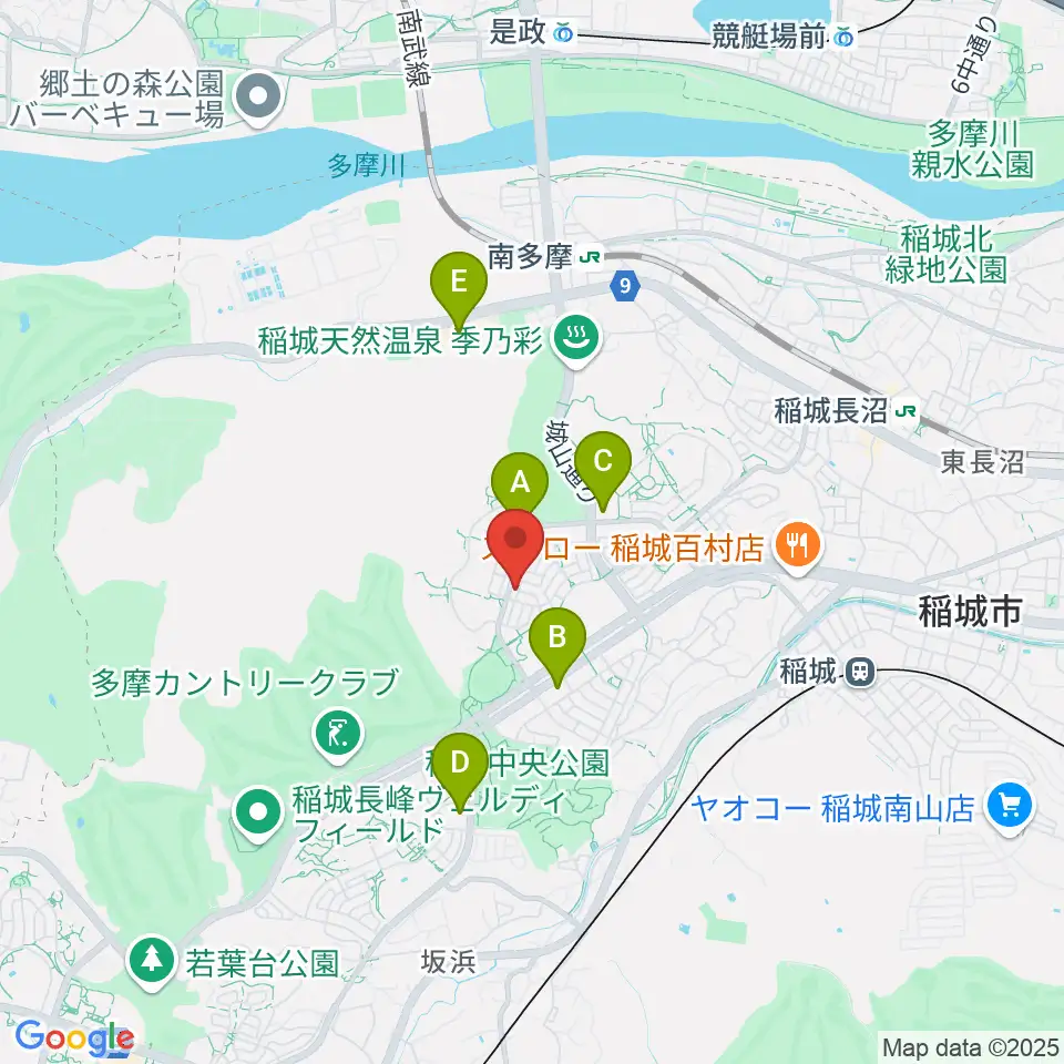 向陽台ミュージック・バルーン周辺のコンビニエンスストア一覧地図