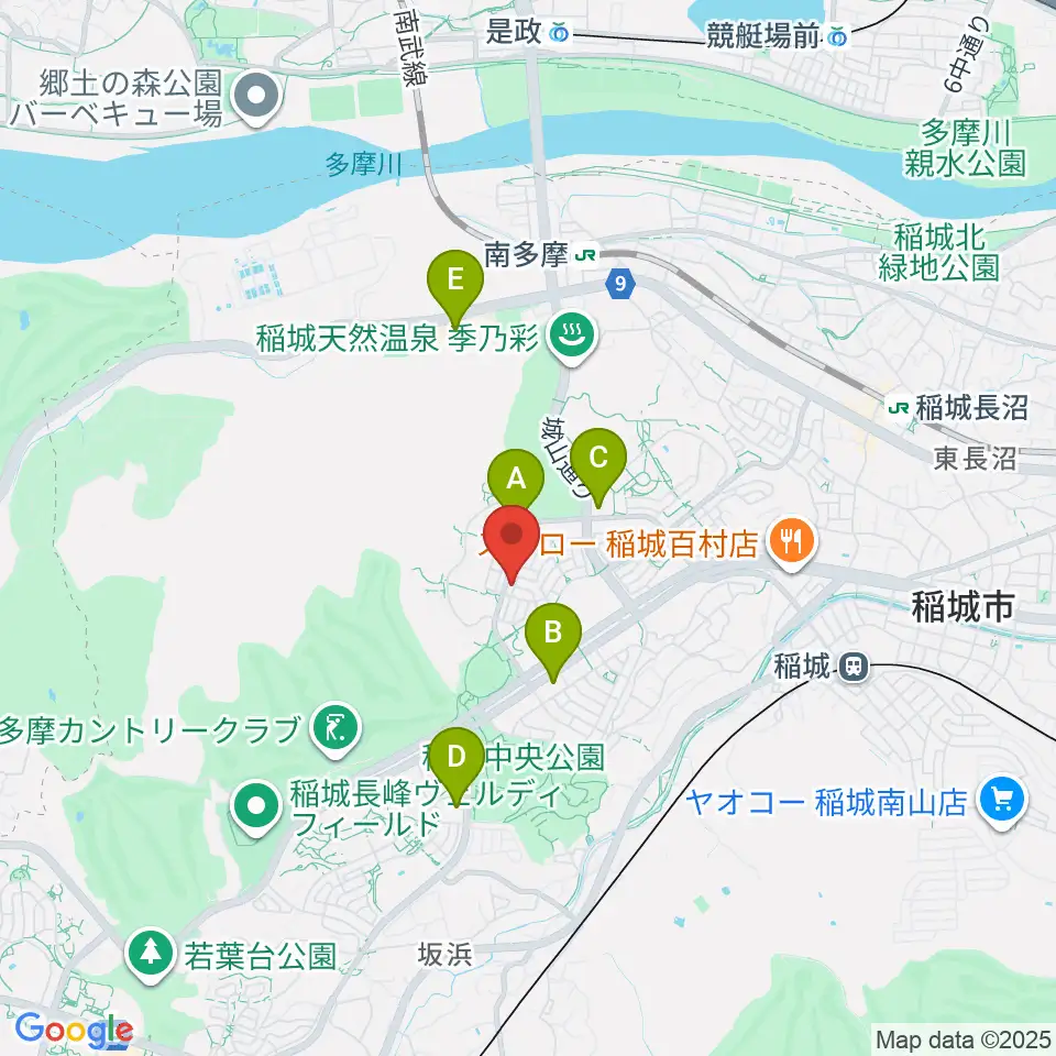 向陽台ミュージック・バルーン周辺のコンビニエンスストア一覧地図