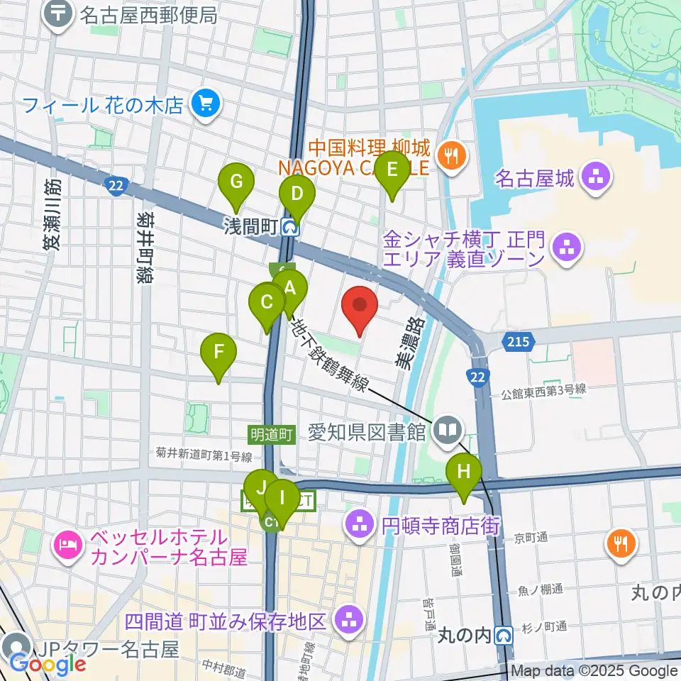 大正琴 澄音会周辺のコンビニエンスストア一覧地図