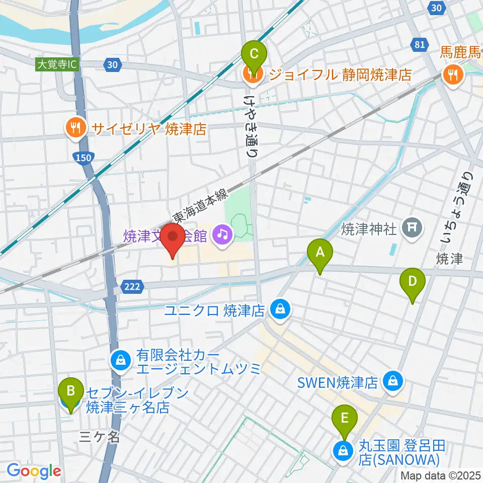 スタジオソングライン周辺のコンビニエンスストア一覧地図