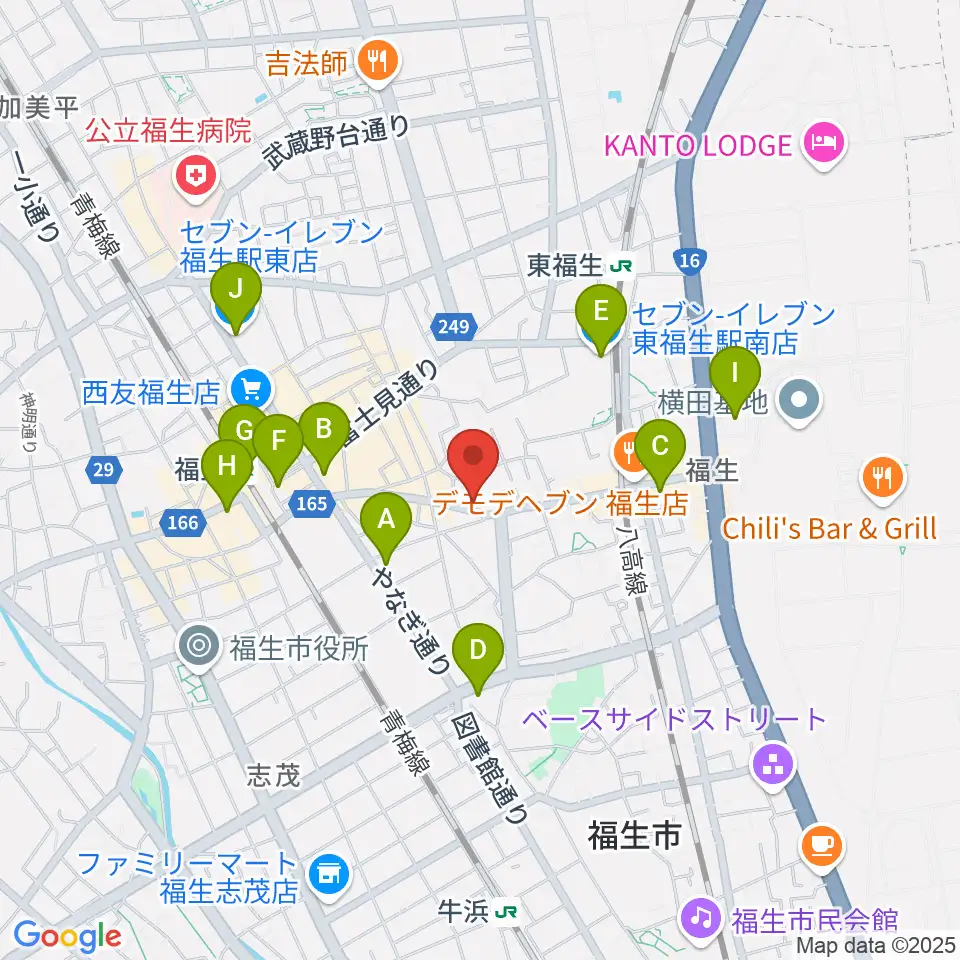 キャットロック周辺のコンビニエンスストア一覧地図
