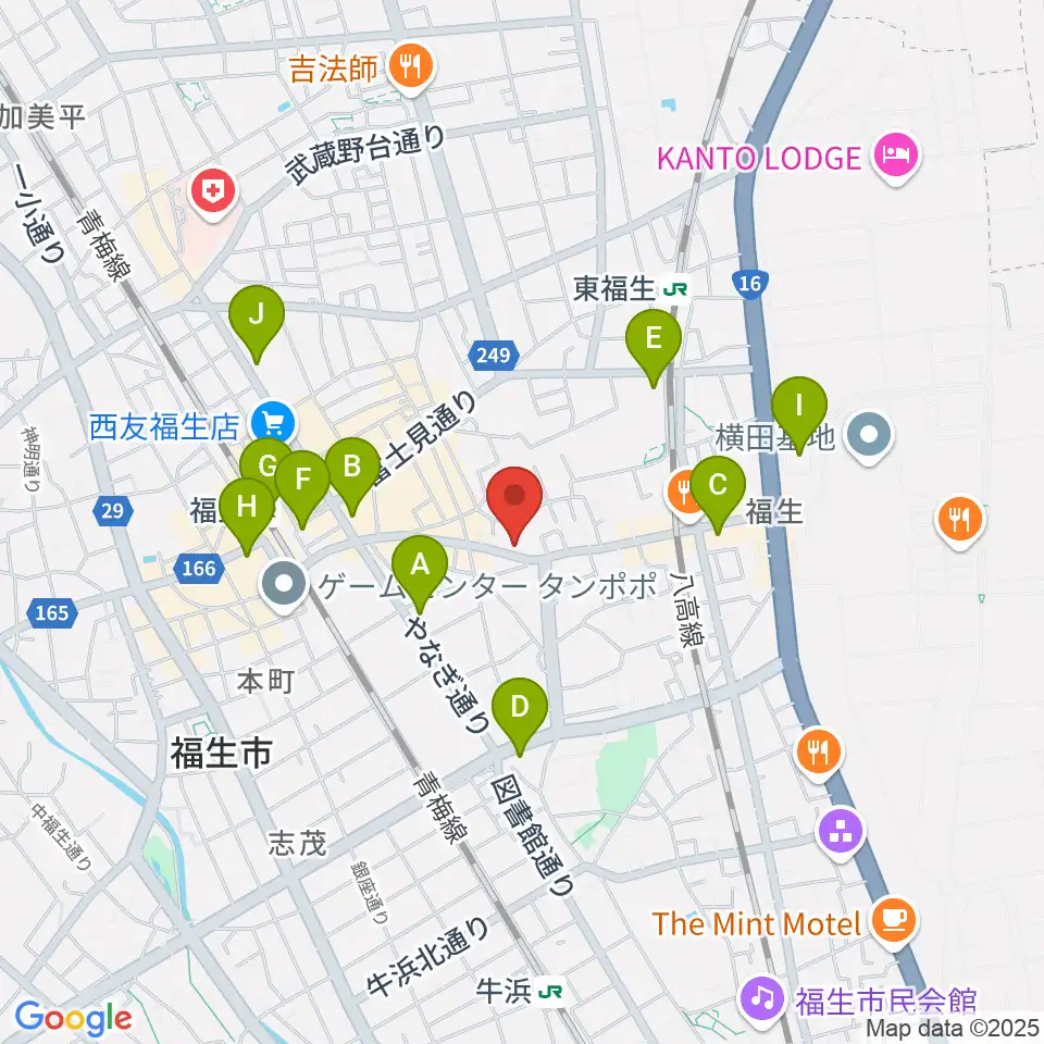 キャットロック周辺のコンビニエンスストア一覧地図