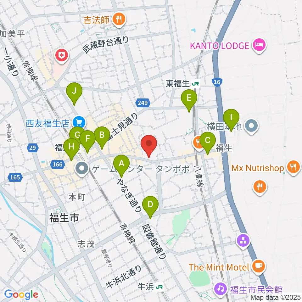 キャットロック周辺のコンビニエンスストア一覧地図