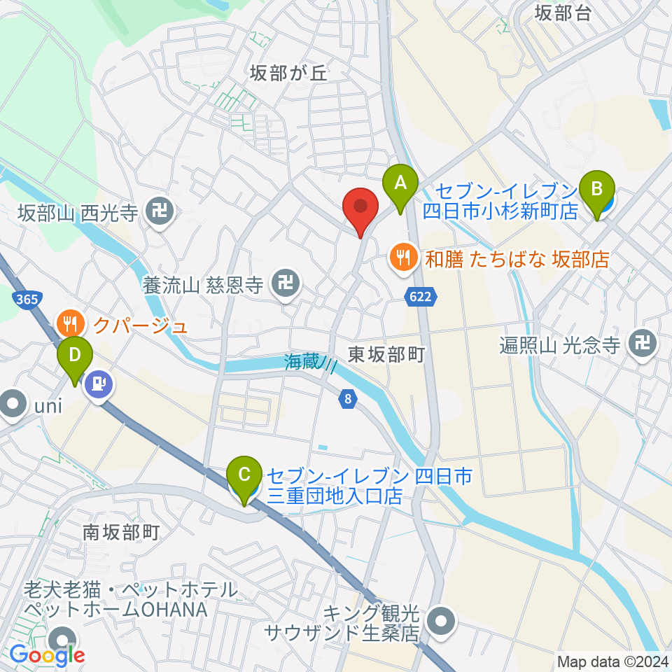 スタジオウッドボックス周辺のコンビニエンスストア一覧地図