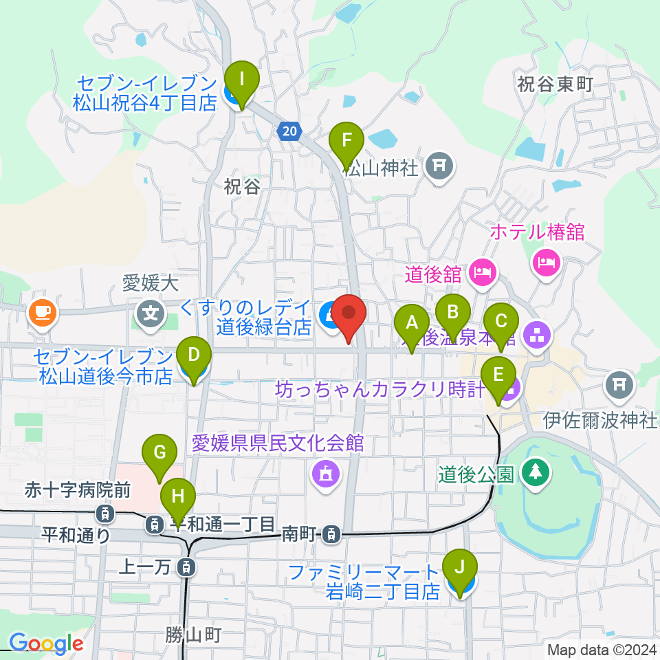 スタジオ Oto-Niwa周辺のコンビニエンスストア一覧地図