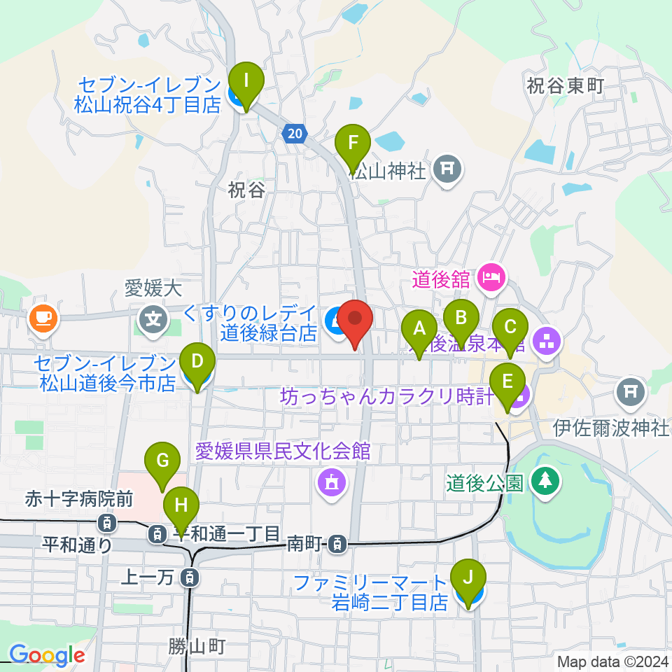 スタジオ Oto-Niwa周辺のコンビニエンスストア一覧地図