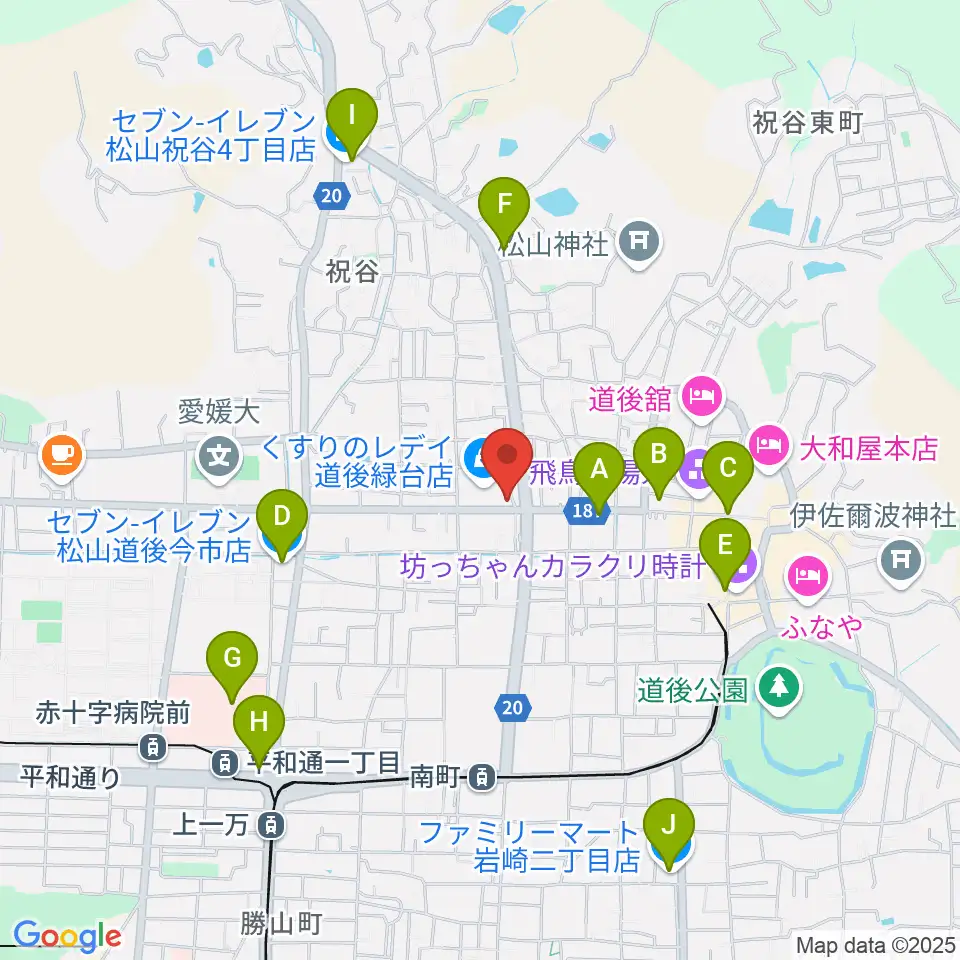 スタジオ Oto-Niwa周辺のコンビニエンスストア一覧地図