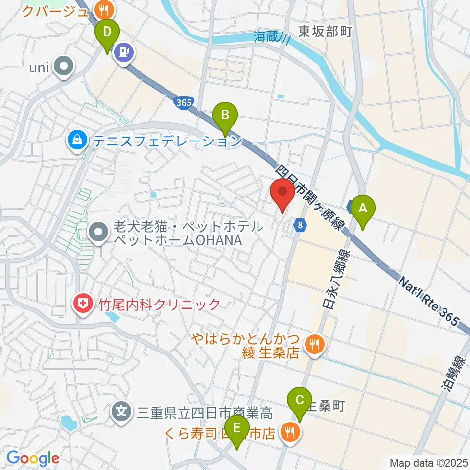 シークレットスタジオ周辺のコンビニエンスストア一覧地図