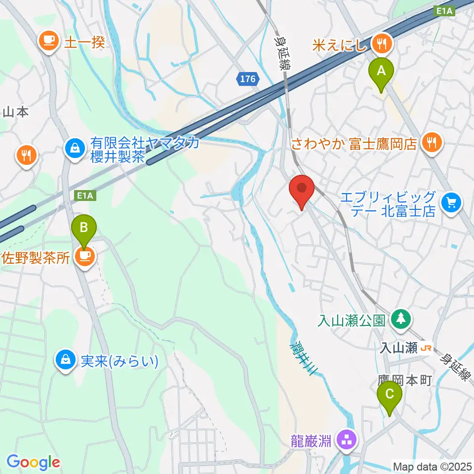 ウスイ音楽教室周辺のコンビニエンスストア一覧地図