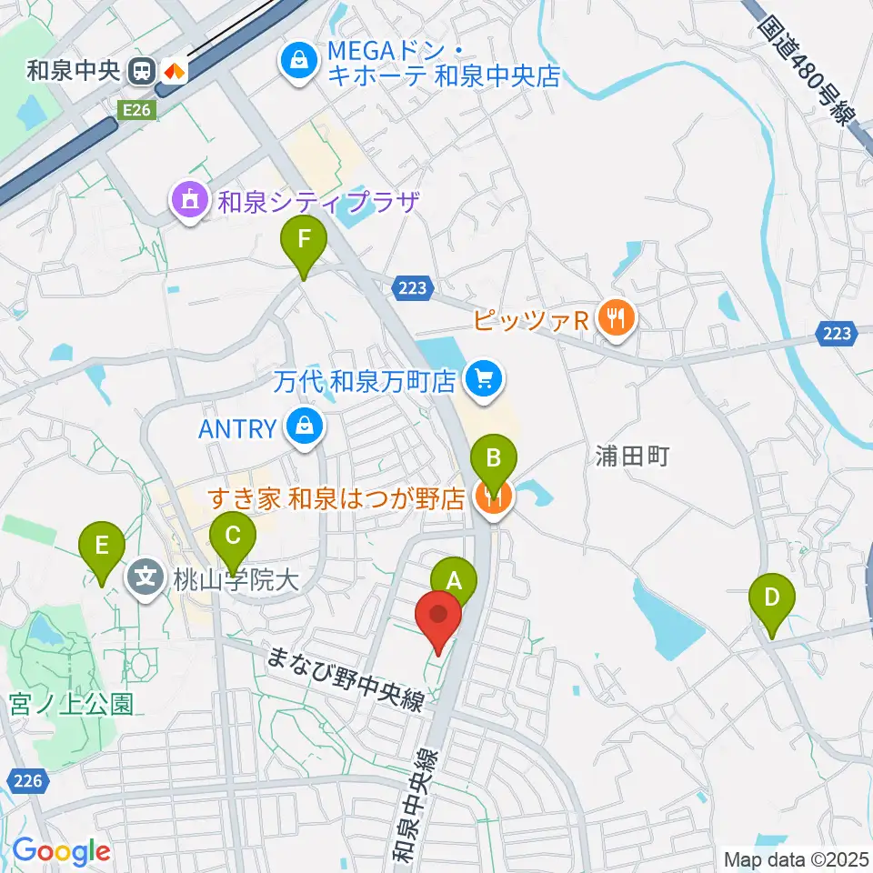 株式会社パワーステーション周辺のコンビニエンスストア一覧地図