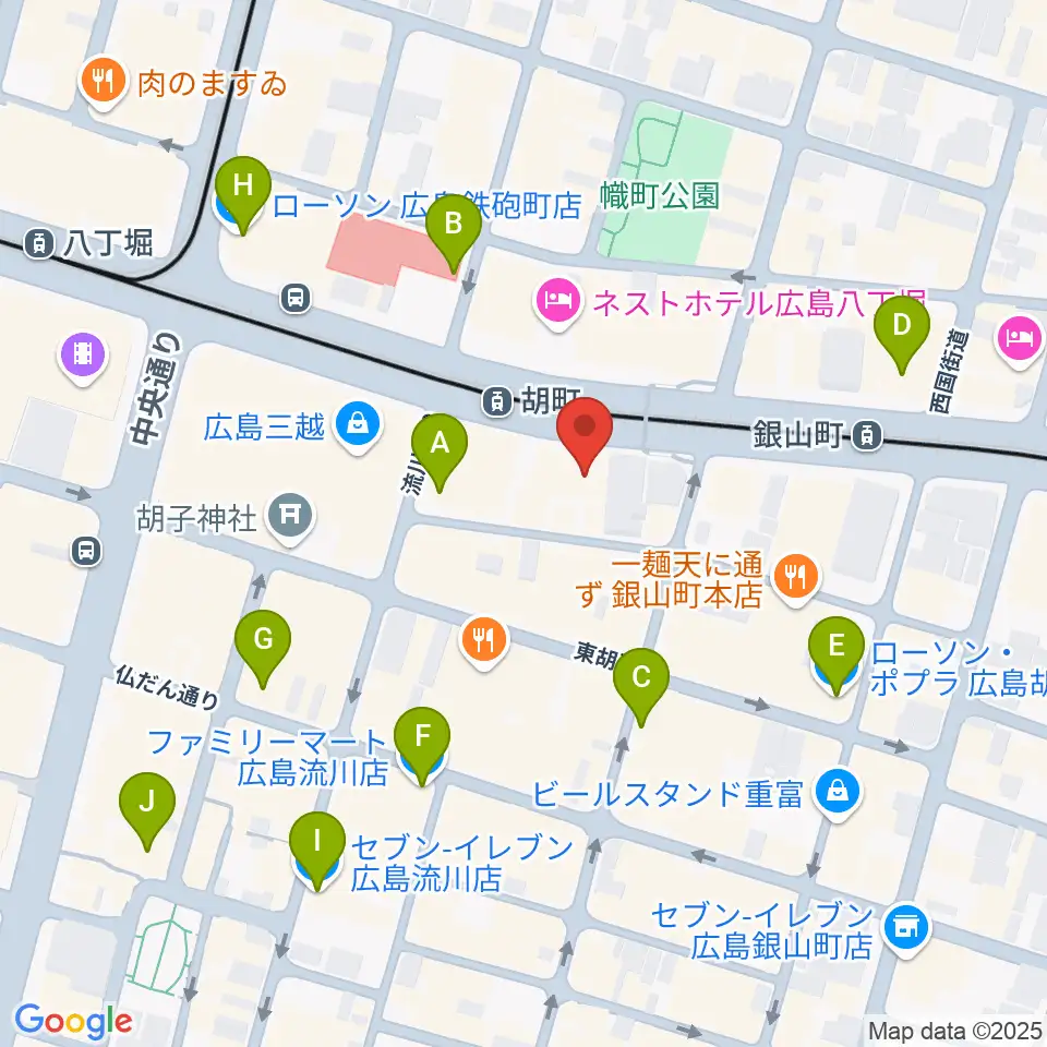 JM music Vocal School周辺のコンビニエンスストア一覧地図
