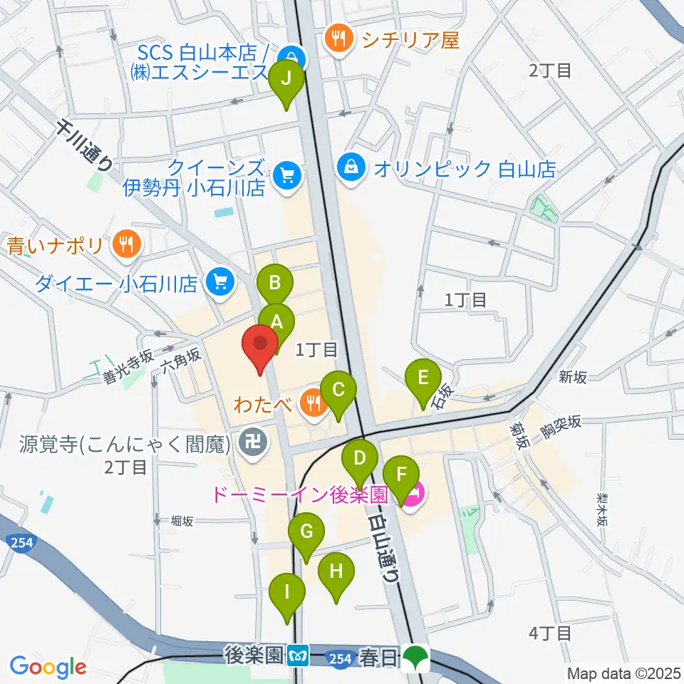 アルトフィールド音楽教室周辺のコンビニエンスストア一覧地図