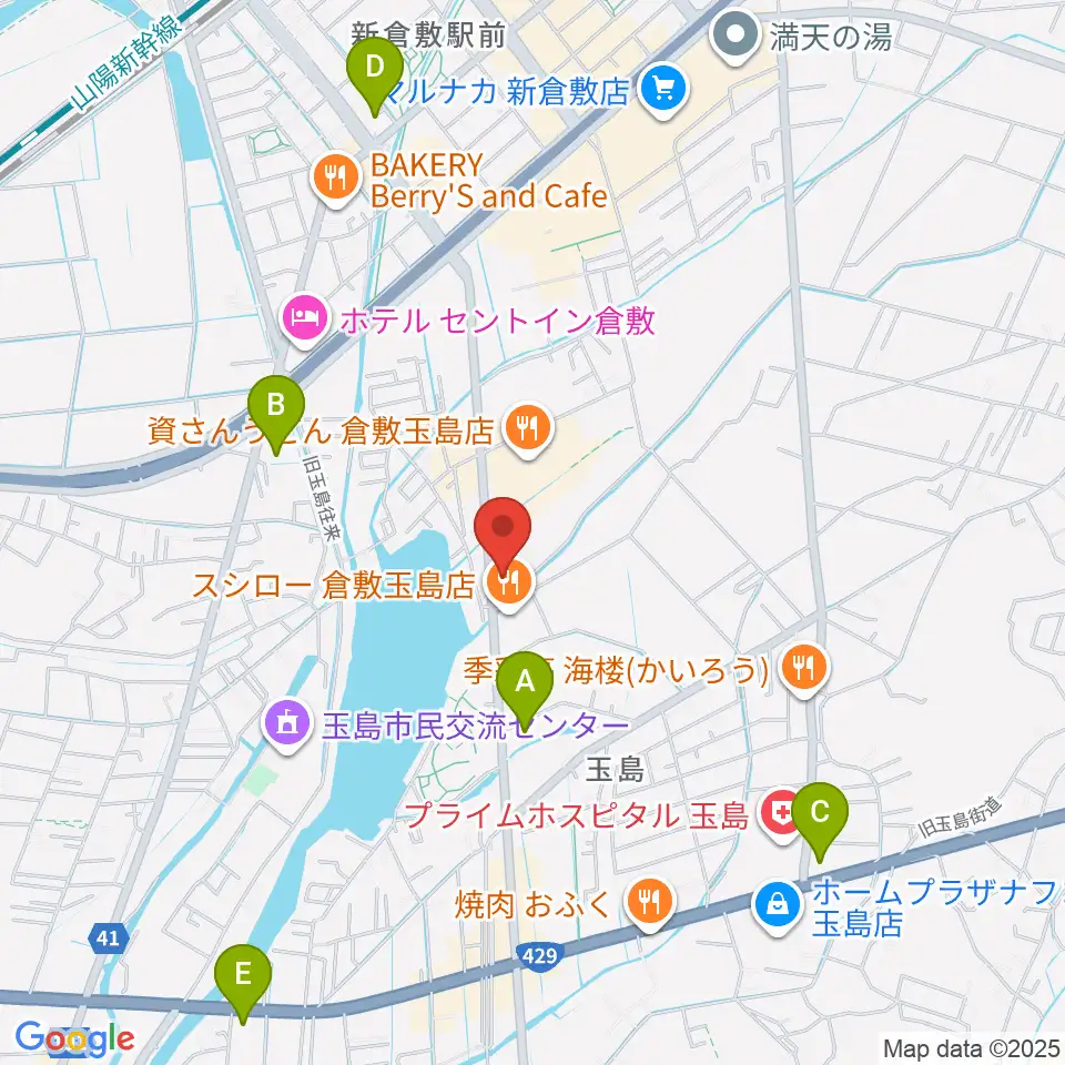 ミュージックサポートあうる周辺のコンビニエンスストア一覧地図