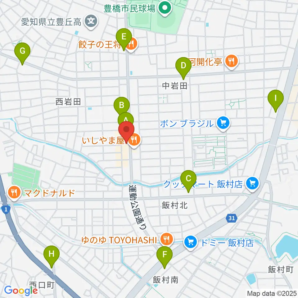 サウンドスタジオエマージェンシー周辺のコンビニエンスストア一覧地図
